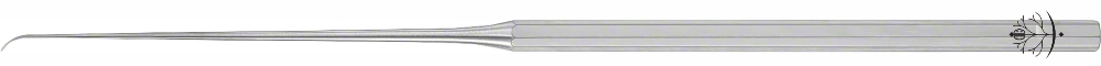  Micro Ear Needle, strongly curved,