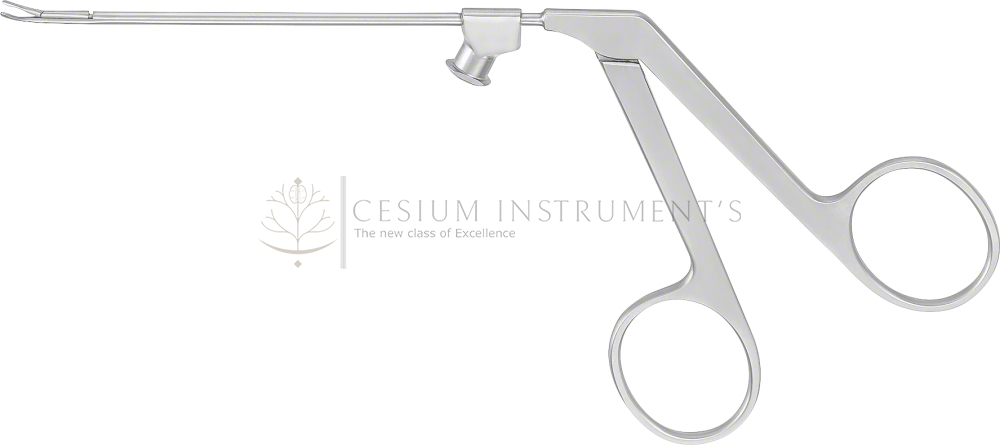 WULLSTEIN Ear Forceps, curved to right,