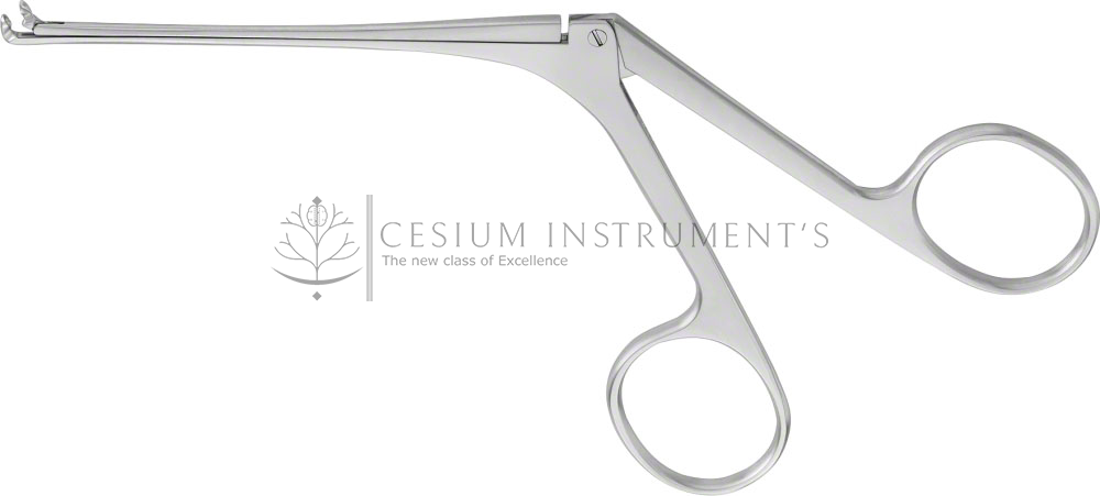 HARTMANN Ear Forceps, angled upwards,